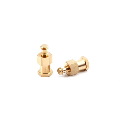 comprar Mecanizado CNC Latón Piezas CNC Buje Espaciador PVD Recubrimiento CVD online manufacture