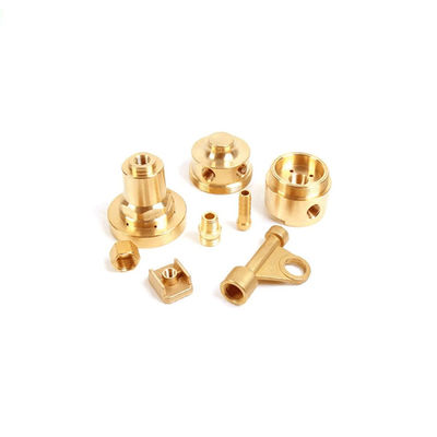 comprar El CNC de encargo de pulido de la nuez del tornillo de la precisión parte la nuez de cobre amarillo del metal que trabaja a máquina online manufacture
