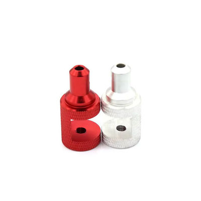 comprar Partes de torneado CNC metálicas de alta tolerancia de cobre Torno CNC de mecanizado de tuerca con pantalla de seda online manufacture