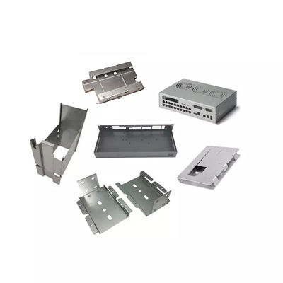 Iron Fixed Seat CNC Stamping Parts Anodized Metal Frame Components